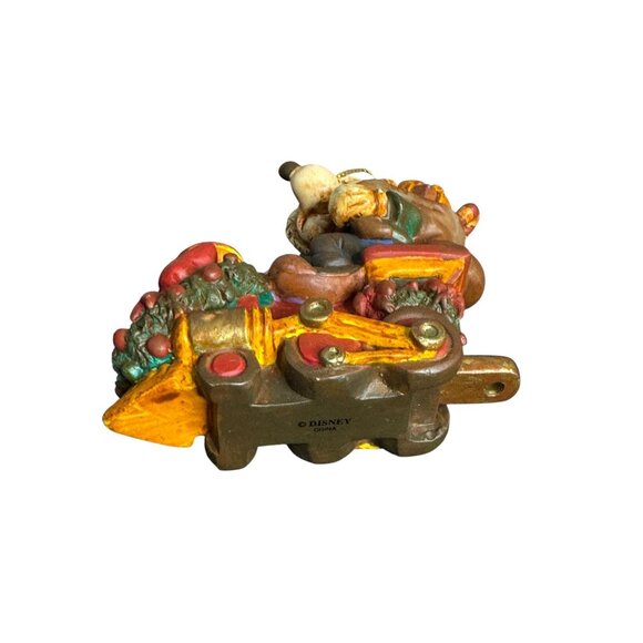 Snowman & Mickey Mouse Holiday Ornaments Set Of 2 Resin Christmas Figurines - Picture 12 of 13